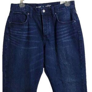 Old Navy NEW Jeans sz 16 Plus High Rise O.G. Straight Button Fly Dark Wash NWT